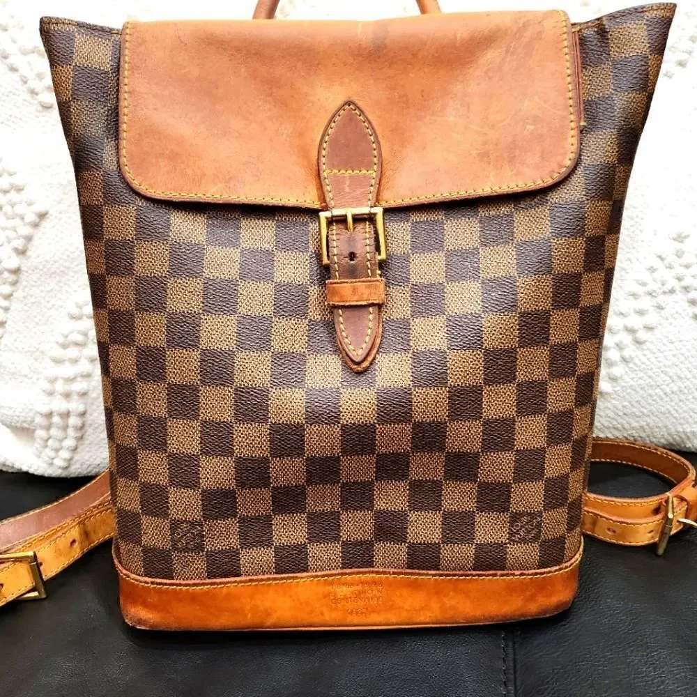 Louis Vuitton Damier Ebene Centenaire Soho Backpack